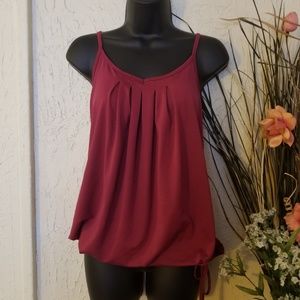Maroon Active Tank Top